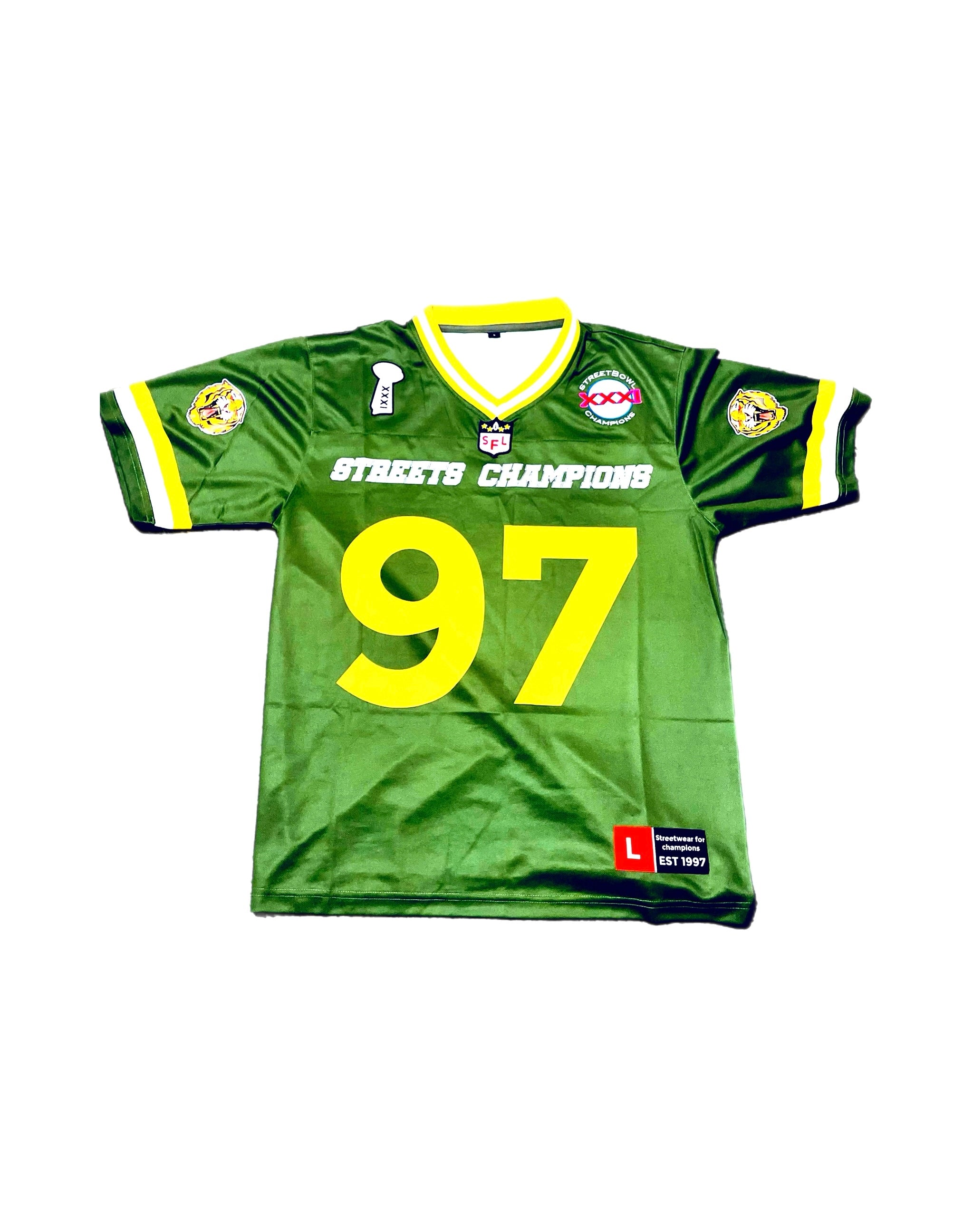 Street champions Football jersey